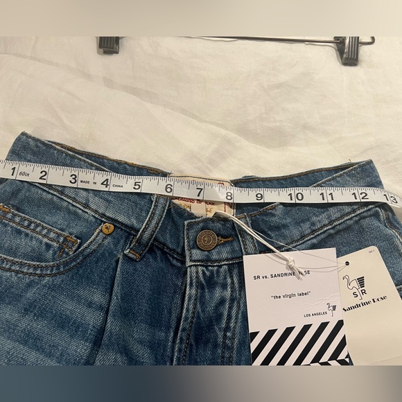 NWT Free People SR vs. SANDRINE ROSE “the virgin label”, Los Angeles Denim - Picture 10 of 10